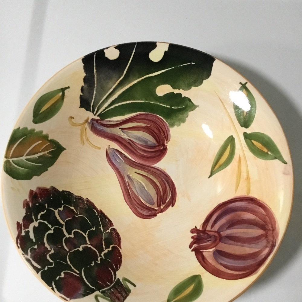 Crate & Barrel Antica Formache bowl